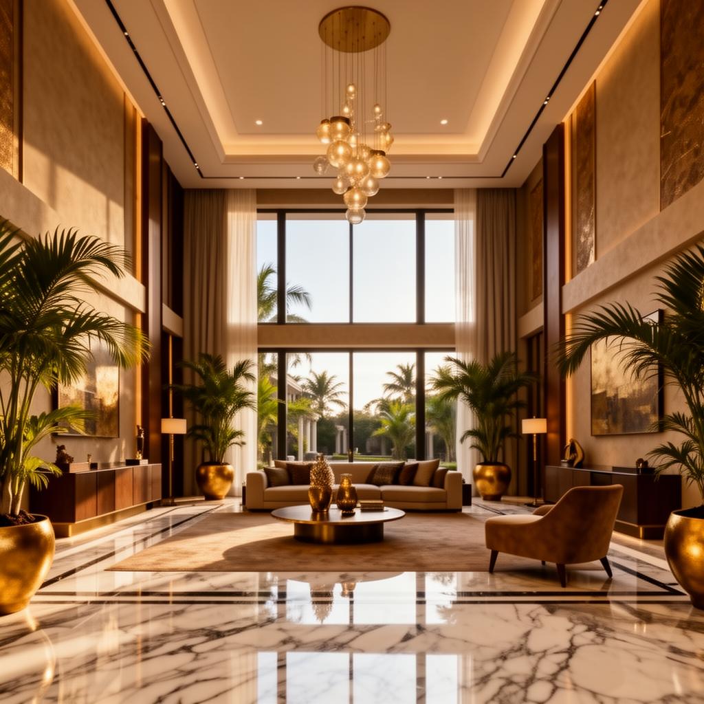 Architecture luxueuse africaine